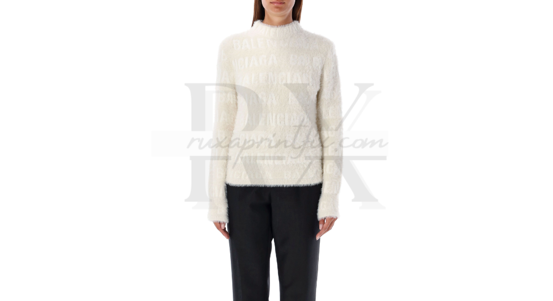 Balenciaga Women's Furry Sweater